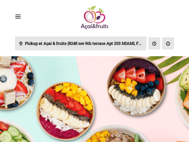 Acai Fruits
